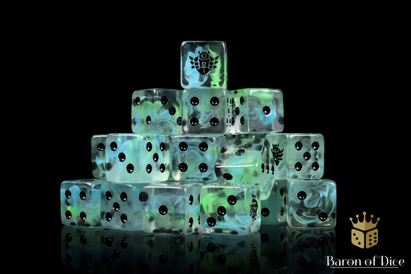 Baron of Dice: Day of the Dead, Scarab - D6 (25) RRP$89.99