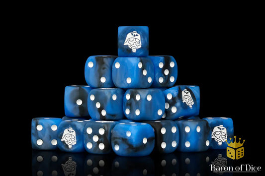 Baron of Dice: Kloned Corps, Helmet - D6 (25) RRP$89.99
