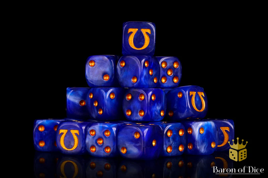 Baron of Dice: Omega, Gold - D6 (25) RRP$89.99