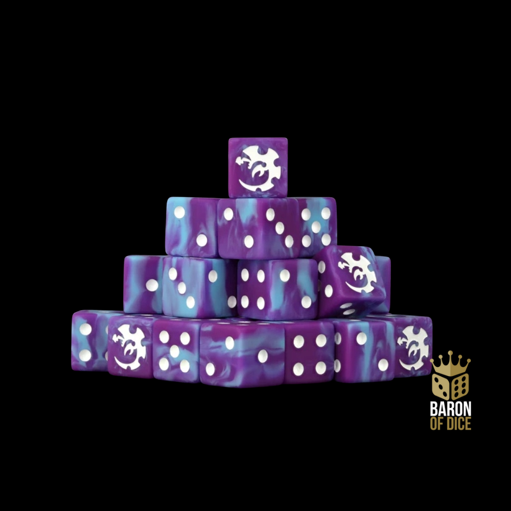 Baron of Dice: Spiked Serpent - D6 (25) RRP$89.99