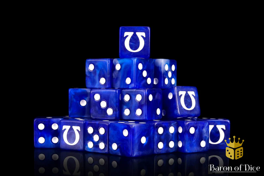 Baron of Dice: Omega, White - D6 (25) RRP$89.99