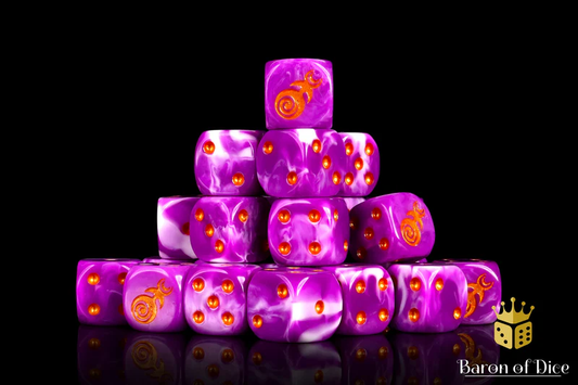 Baron of Dice: Gluttony, Gold - D6 (25) RRP$89.99