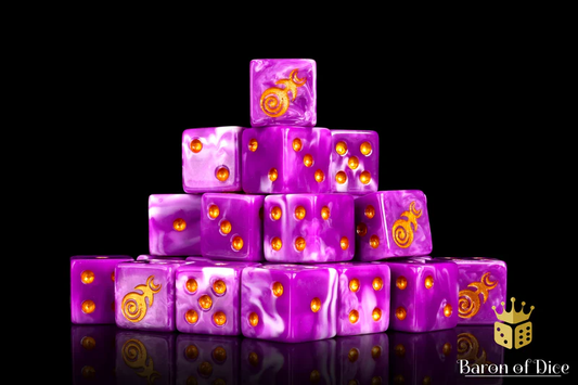 Baron of Dice: Gluttony, Gold - D6 (25) RRP$89.99