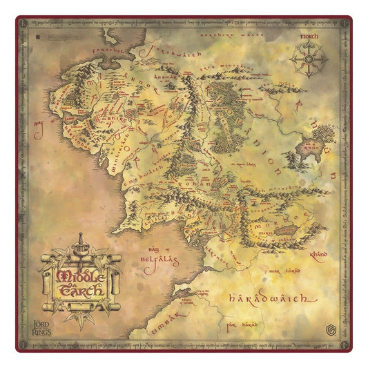 Ultimate Guard Oversized Play-Mat The Lord of the Rings: Places of Middle-Earth - RRP$56.00