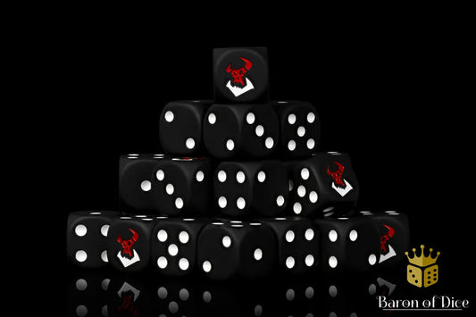 Baron of Dice: Black Orcs - D6 (25) RRP$89.99