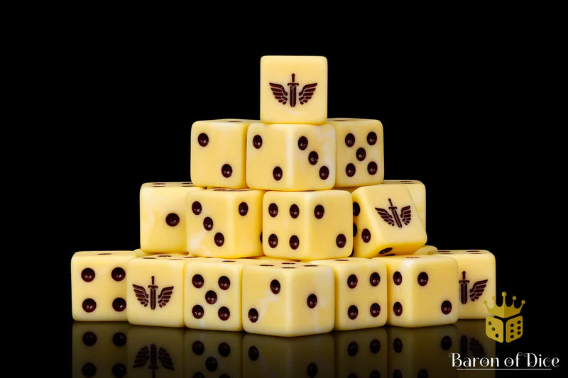 Baron of Dice: Broken Angels - D6 (25) RRP$89.99