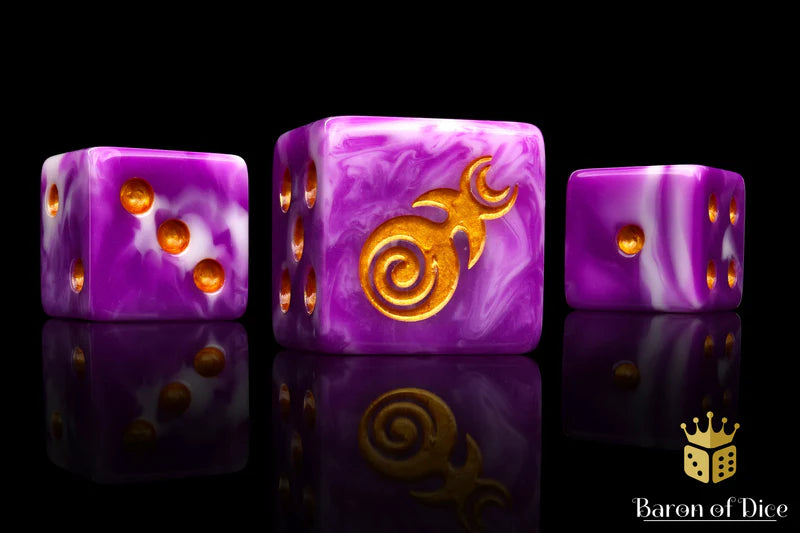Baron of Dice: Gluttony, Gold - D6 (25) RRP$89.99