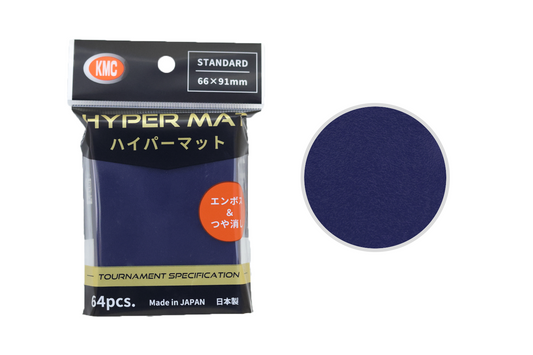 KMC: Full Sized Hyper Mat Sleeves 64ct RRP$15.99 -