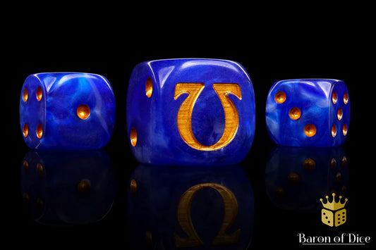 Baron of Dice: Omega, Gold - D6 (25) RRP$89.99
