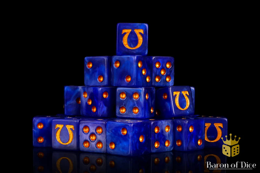 Baron of Dice: Omega, Gold - D6 (25) RRP$89.99