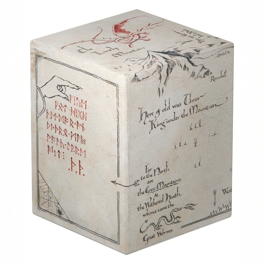 Ultimate Guard Glow-in-the-Dark RTE Boulder 100+ The Hobbit "Thrór's Map" - RRP$45.00