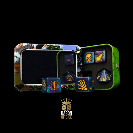 Baron of Dice: Tanzanite - Bloody Football (7) RRP$55