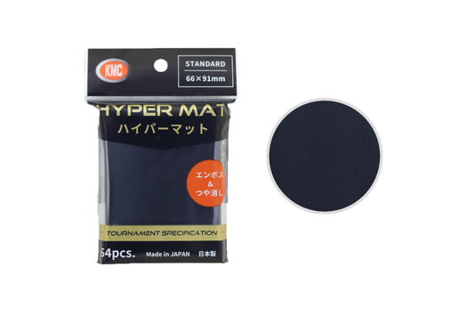 KMC: Full Sized Hyper Mat Sleeves 64ct RRP$15.99 -