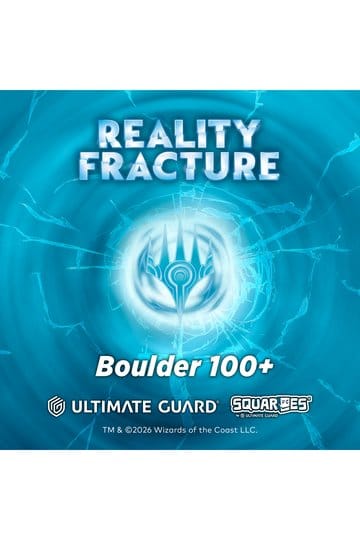 Ultimate Guard RTE Boulder 100+ Magic: The Gathering - " Reality Fracture" Blue Uncommon / Red Uncommon RRP$45