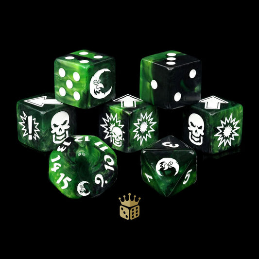 Baron of Dice: Warp Green - Bloody Football (7) RRP$55