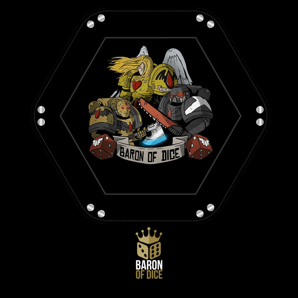 Baron of Dice - Magnetic Dice Tray: Sci-Fi RRP$60