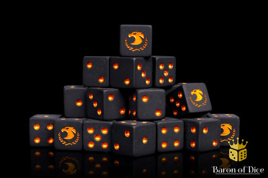 Baron of Dice: Golden Eagle - D6 (25) RRP$89.99