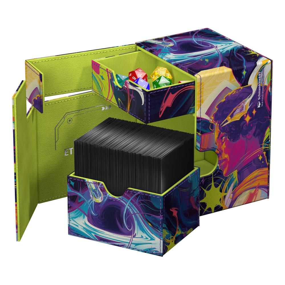 Ultimate Guard Flip'n'Tray 133+ Xenoskin Magic: The Gathering "Haliya & Tezzeret" RRP$79.99