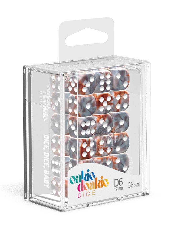 Oakie Doakie Dice - Gemidice D6 12mm (36) RRP$25.99
