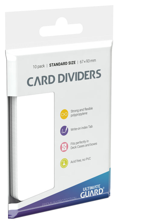 Ultimate Guard Card Dividers Standard Size (10) RRP$5.99 -