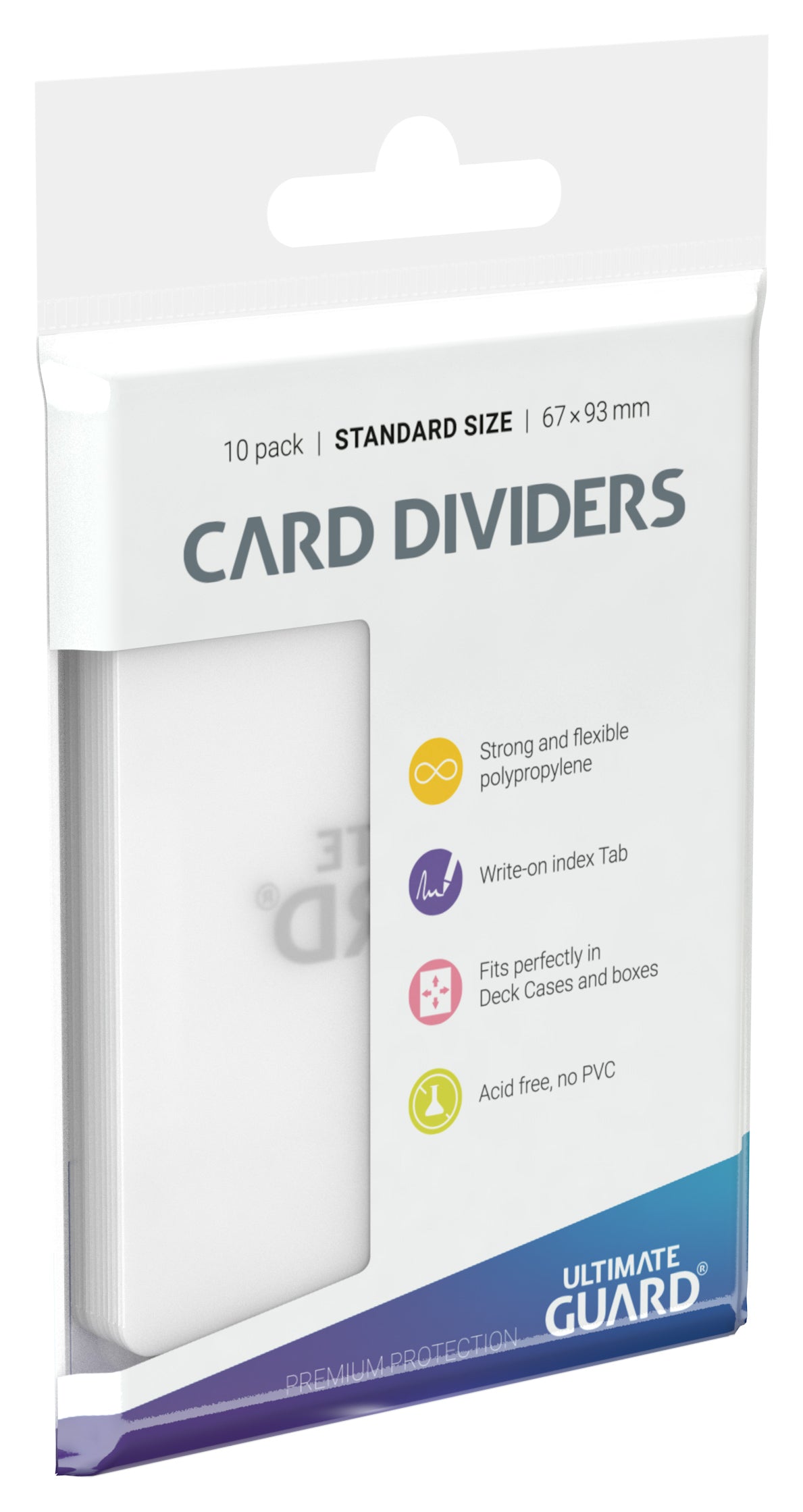 Ultimate Guard Card Dividers Standard Size (10) RRP$5.99 -