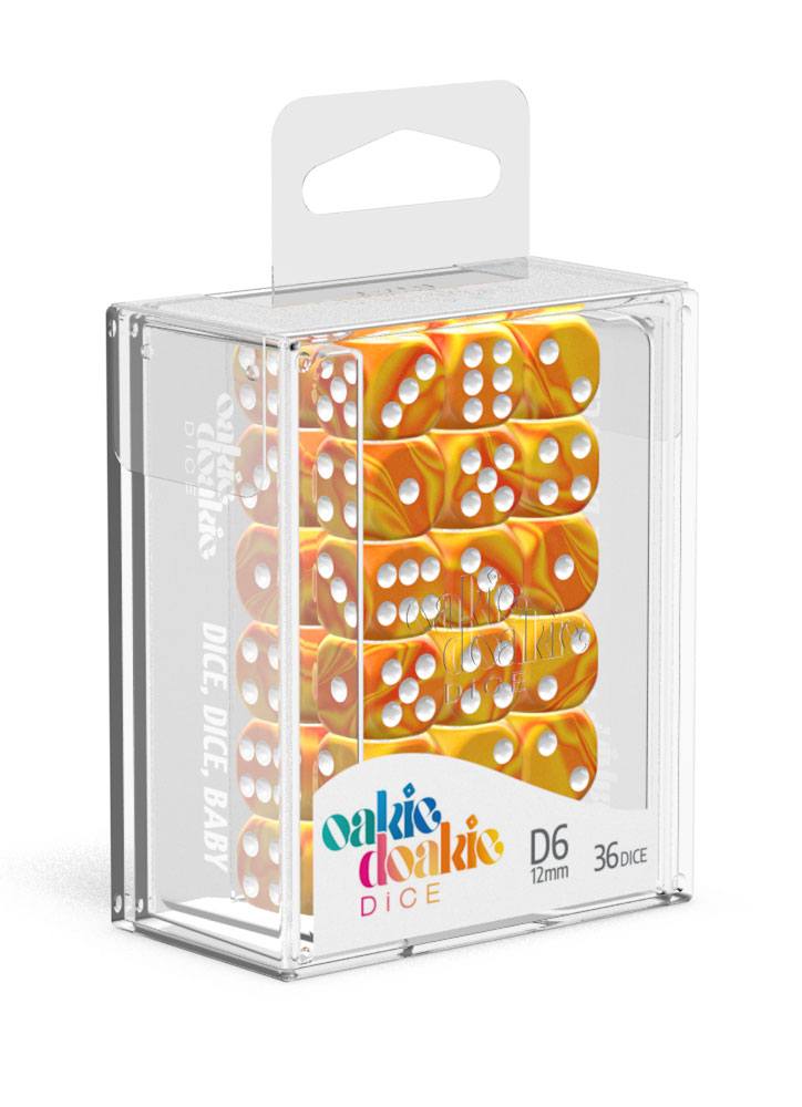 Oakie Doakie Dice - Gemidice D6 12mm (36) RRP$25.99