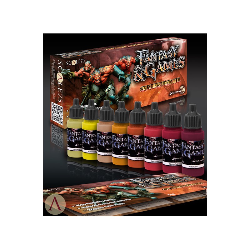 SCALE PAINT SET