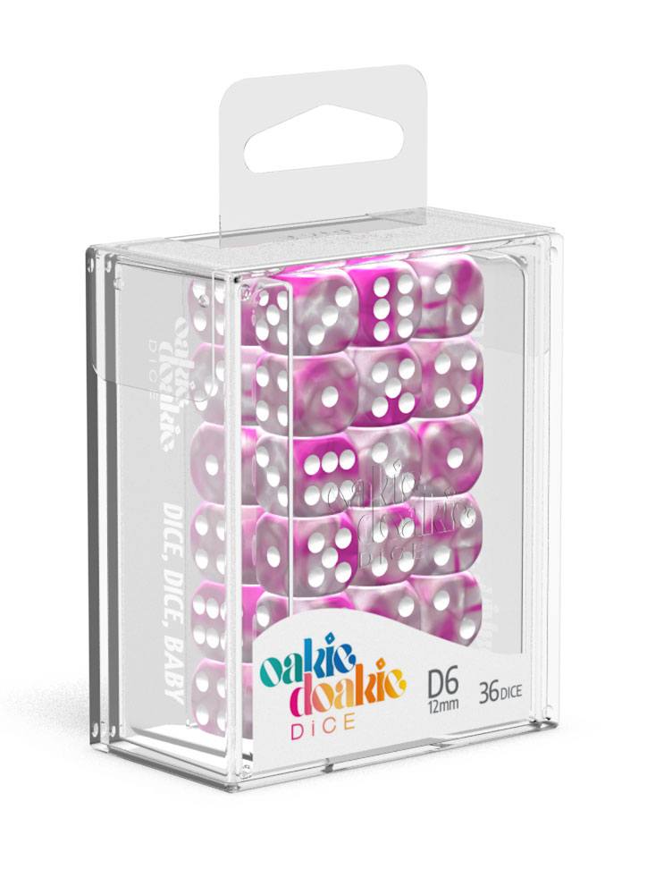 Oakie Doakie Dice - Gemidice D6 12mm (36) RRP$25.99