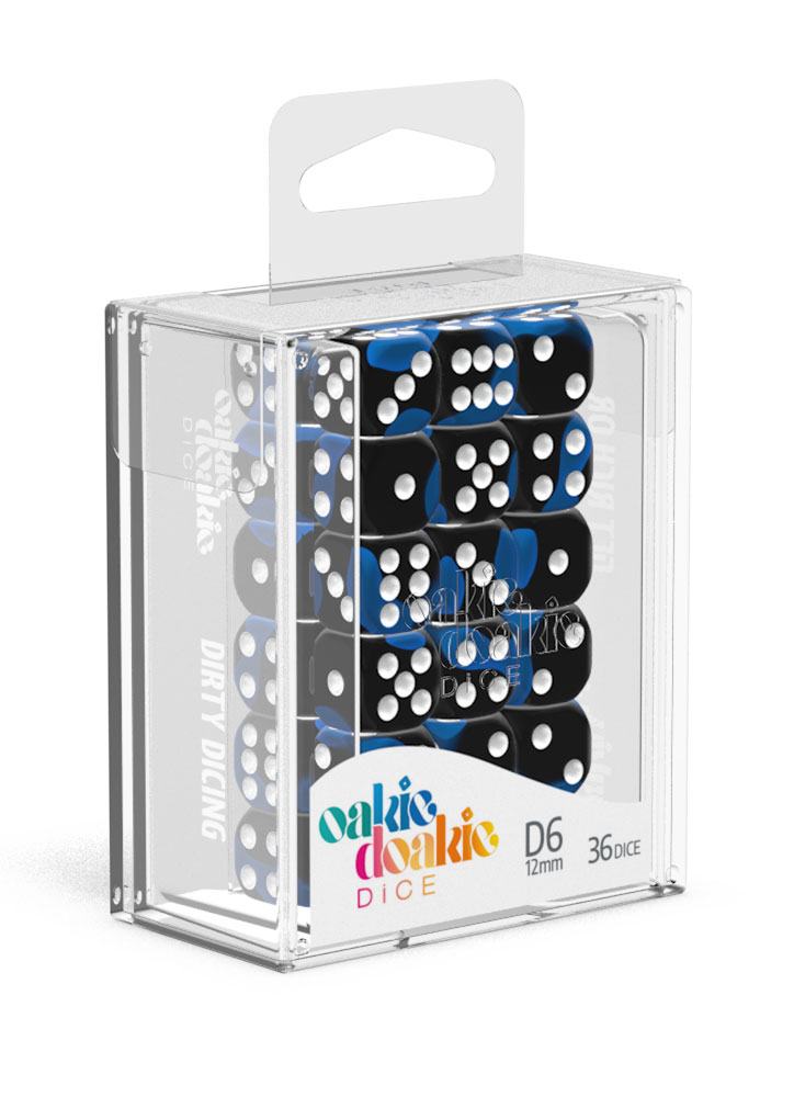 Oakie Doakie Dice - Glow in the Dark D6 12mm (36) RRP$63.99