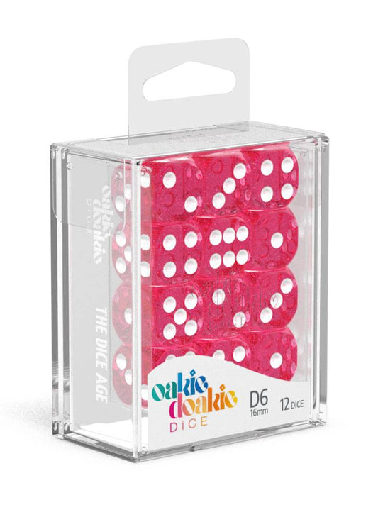Oakie Doakie Dice - Speckled D6 16mm (12) RRP$9.99