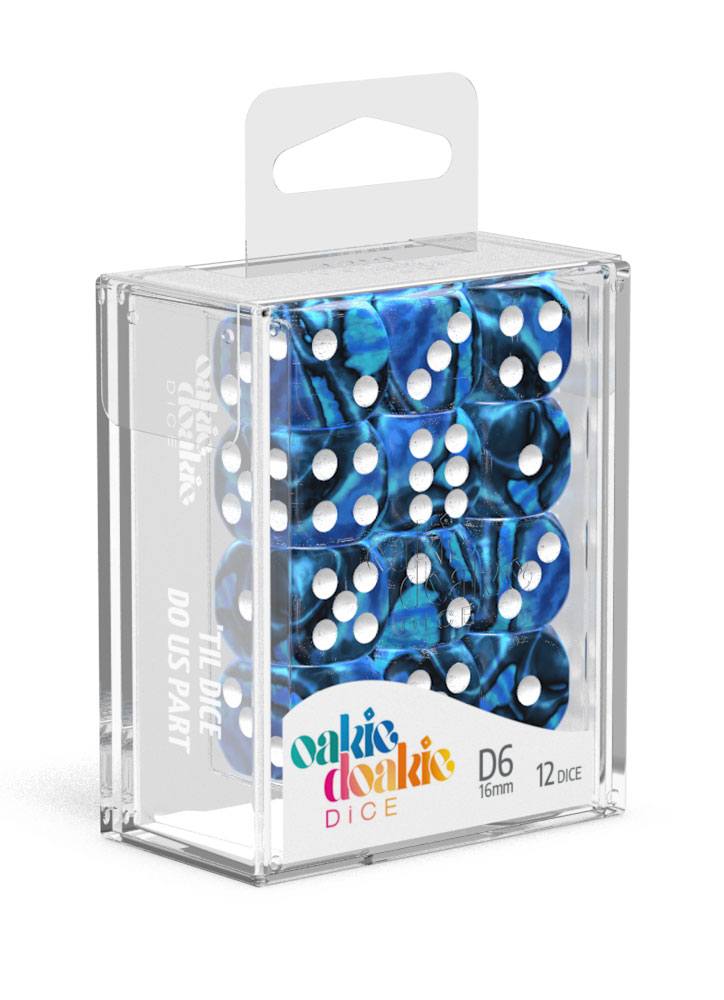 Oakie Doakie Dice - Gemidice D6 16mm (12) RRP$19.99