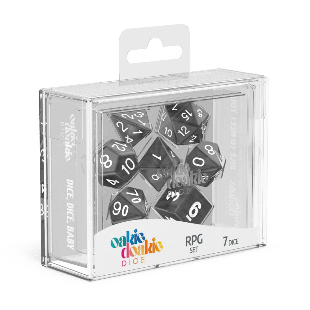 Oakie Doakie Dice - Marble RPG (7) RRP$15.99