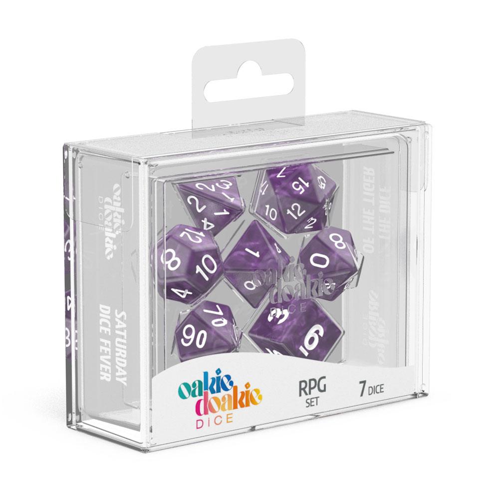 Oakie Doakie Dice - Marble RPG (7) RRP$15.99