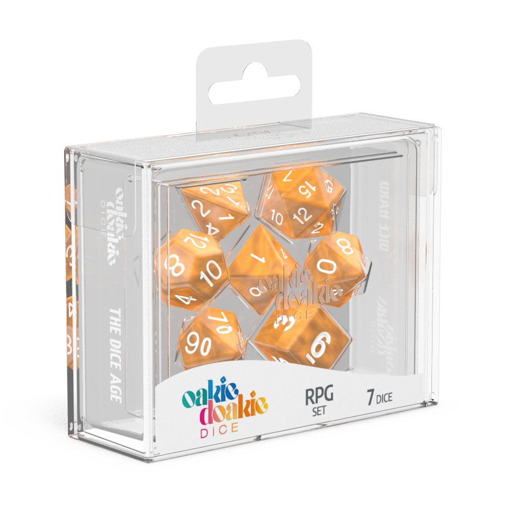 Oakie Doakie Dice - Marble RPG (7) RRP$15.99