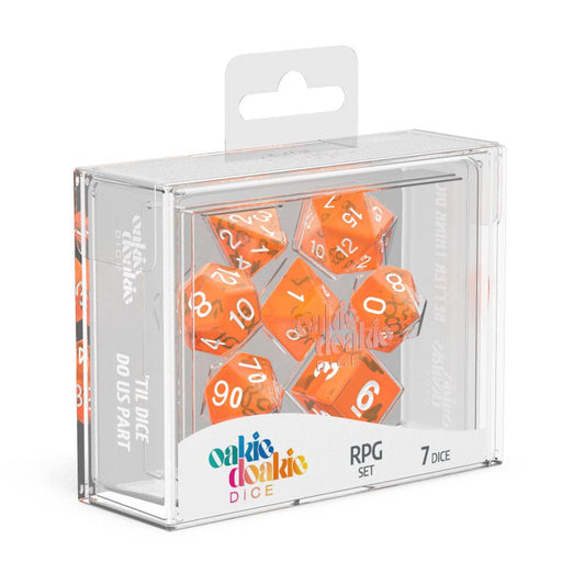 Oakie Doakie Dice - Translucent RPG (7) RRP$15.99