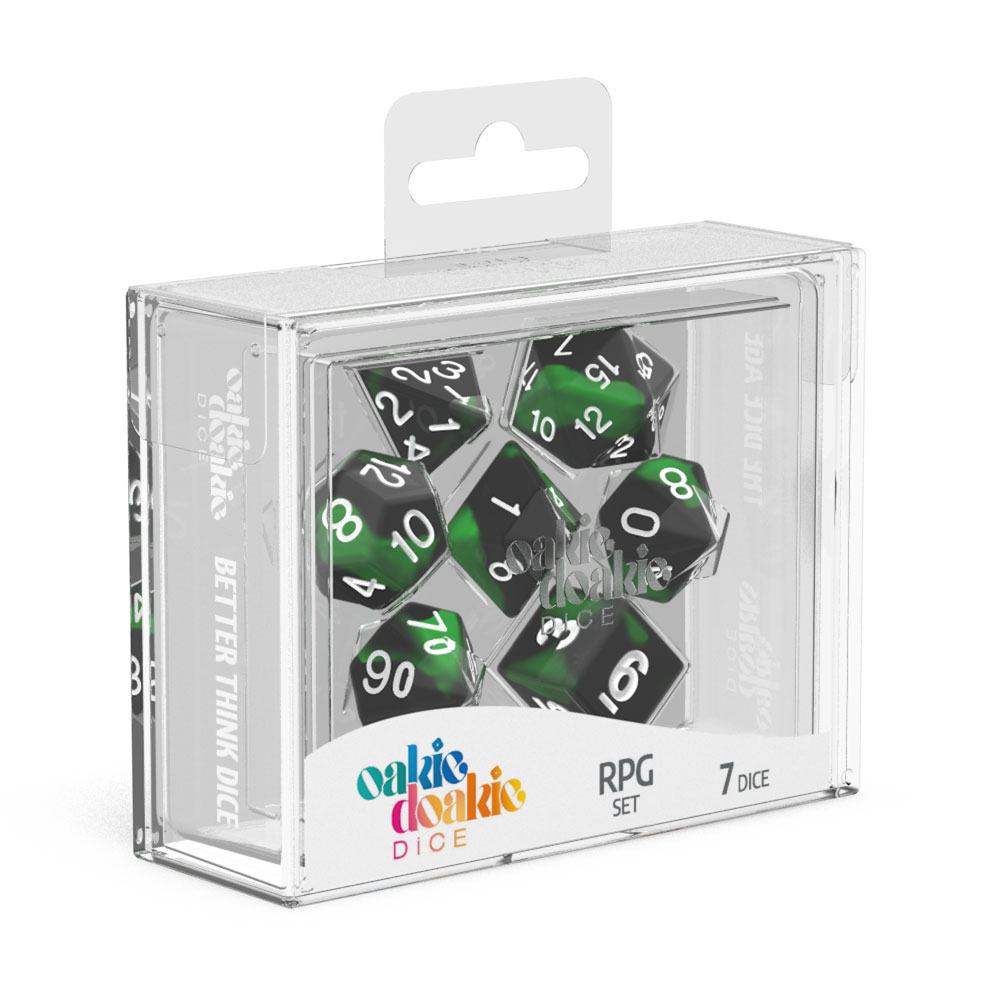 Oakie Doakie Dice - Glow in the Dark RPG (7) RRP$32.99